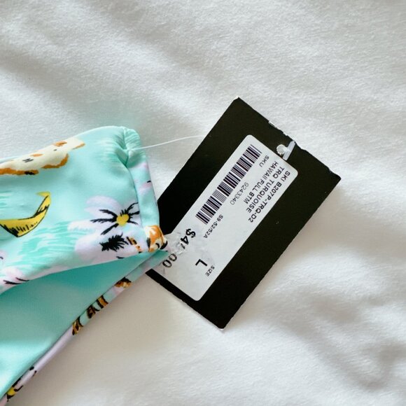 Skinny Dip Hawaii Full Bottoms large NWT women' swimsuit bikini bottoms - Picture 13 of 14